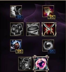 LOL6.12版本德玛西亚之力盖伦上单天赋加点图