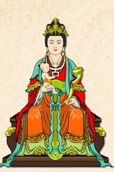 什么是床头婆婆神像呢？