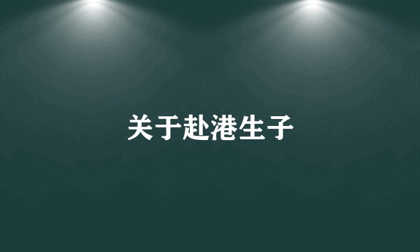 关于赴港生子
