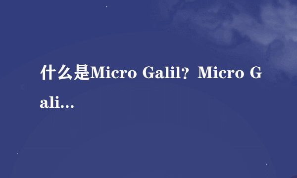 什么是Micro Galil？Micro Galil的特点和优势
