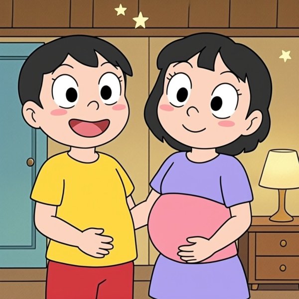 力挺大雄妈妈怀孕是哪一集