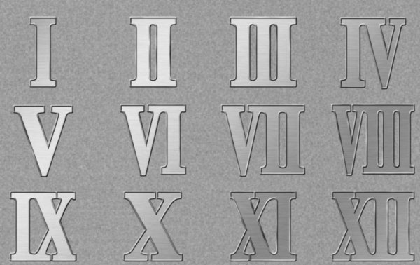 罗马数字：IV   V分别是几？