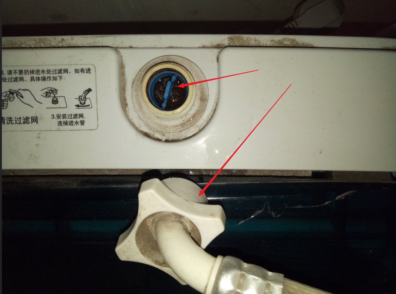 怎样拆洗衣机的进水口过滤网?