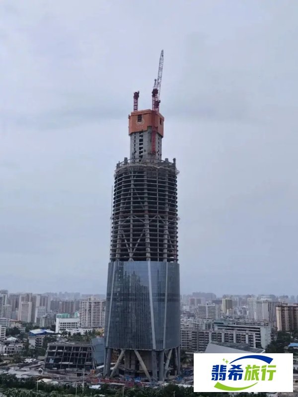 海南“第一高楼”被超级台风吹“没了”？项目方回应：一切安好