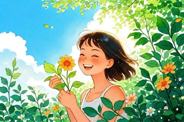 使某人开心的英文