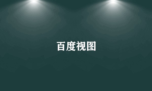 百度视图