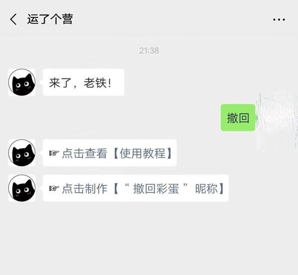 撤回了一条消息并亲了你一下最新方法