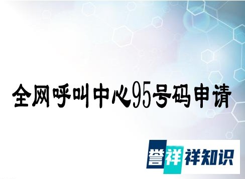 工信部95号码申请资质及条件