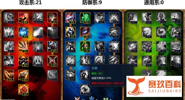 s3所有英雄天赋加点