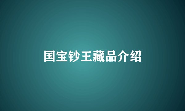 国宝钞王藏品介绍