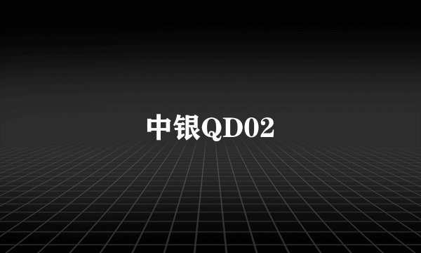 中银QD02