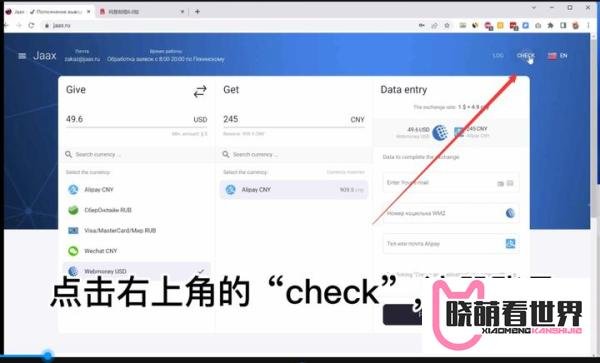Webmoney新渠道:如何用JAAX兑换wmz?