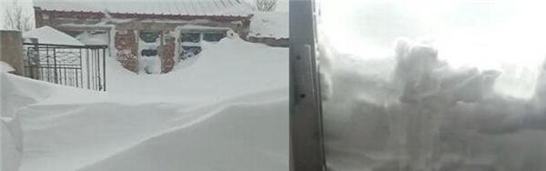 积雪破纪录 内蒙古居民战雪 这是咋情况？