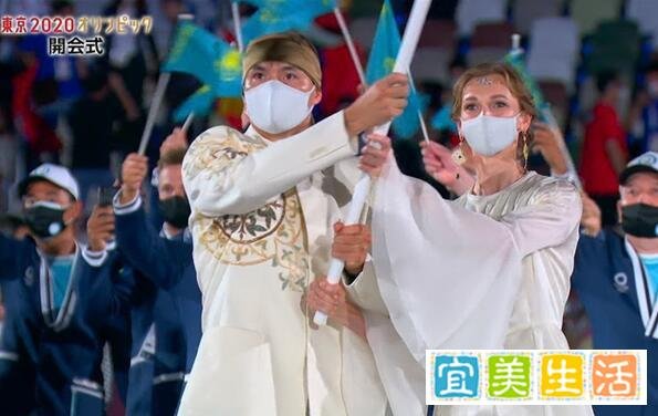 哈萨克斯坦女旗手仙女颜值 这是咋情况？