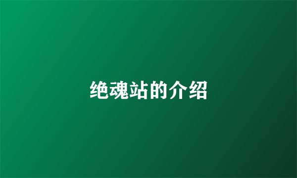绝魂站的介绍