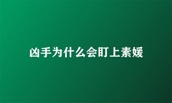 凶手为什么会盯上素媛