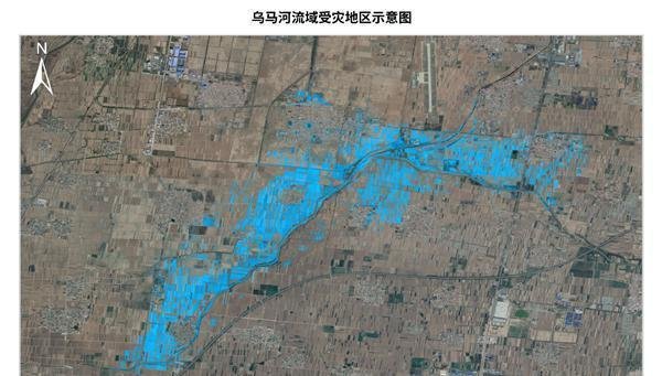 从60万米高空看山西水灾有多严重 这是咋情况?