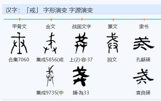 必敬必戒中戒的意思