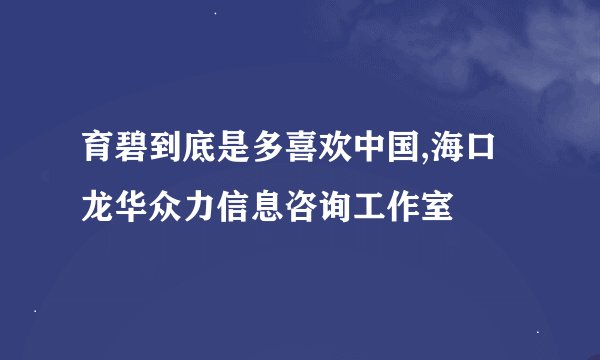 育碧到底是多喜欢中国,海口龙华众力信息咨询工作室