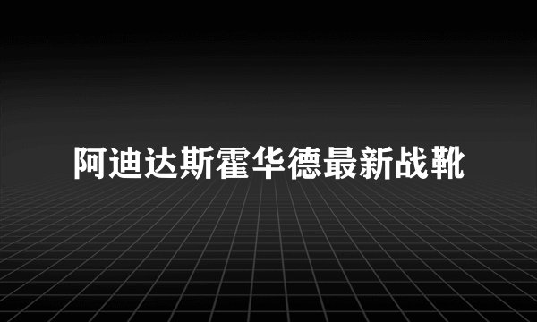 阿迪达斯霍华德最新战靴