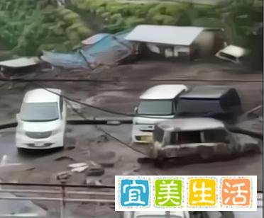 报应！日本小靖国神社遭泥石流袭击，