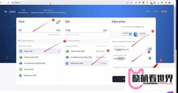 Webmoney新渠道:如何用JAAX兑换wmz?
