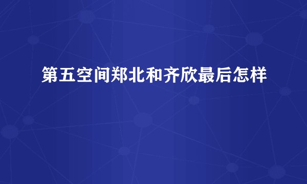 第五空间郑北和齐欣最后怎样