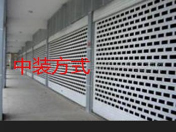 卷闸门的中装,内装,外装有什么区别,宽度都怎么计算的