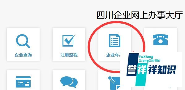 四川工商营业执照年检网上申报系统办理流程