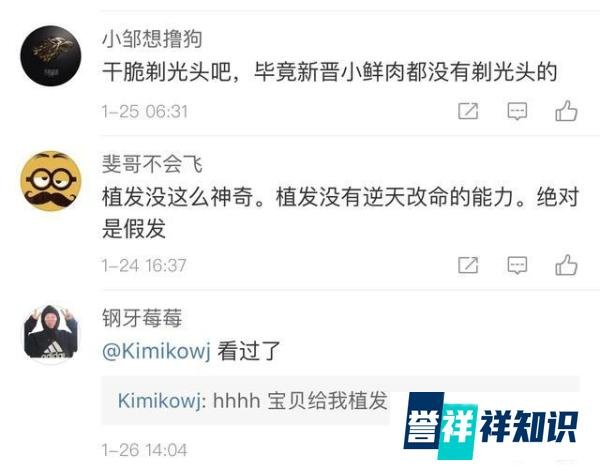 阿尔法植发还是戴假发,网友的评论绝了?