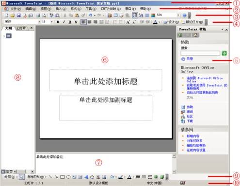 如何使用PowerPoint 2003