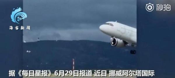 海鸥被吸入挪威客机瞬间蒸发 这是咋情况？