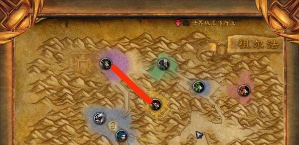 魔兽世界路线图——祖尔法拉克怎么去