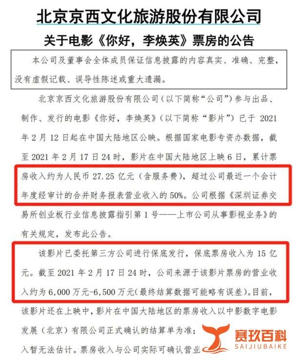 什么？《你好，李焕英》电影突破44亿了？贾玲一共能拿多少钱呢？