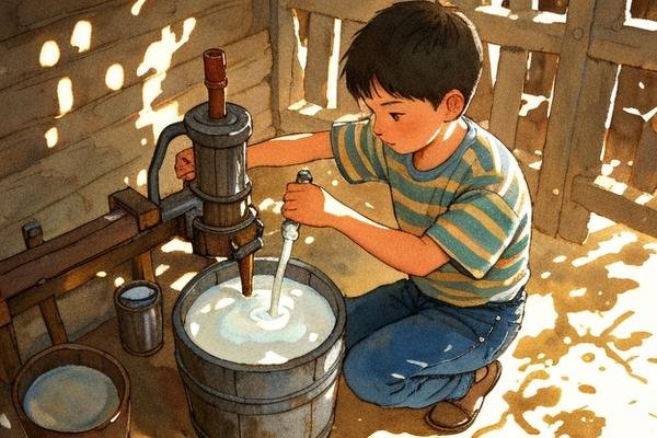 12岁怎么挤压牛奶