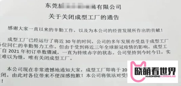 订单骤减、亏损严重！30年老牌工厂接连倒闭