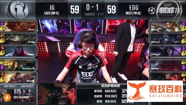 <LPL>EDGvsIG:精彩的第一局、被牺牲的RAY