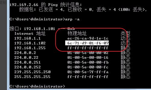 arp- a命令如何使用？