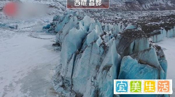 男子西藏发现蓝色古冰川 看看网友是怎么评论