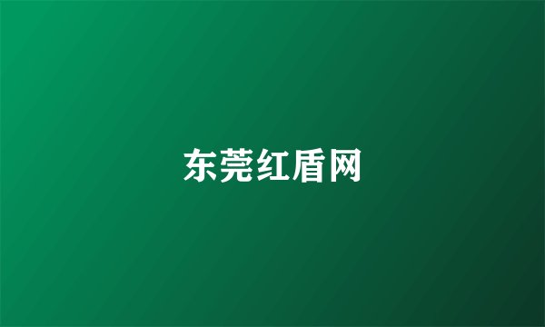 东莞红盾网