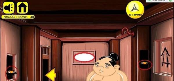 小游戏逗小猴子笑之忍者世界2攻略