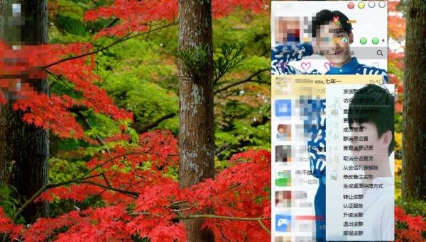 如何将QQ登录界面和主界面变成透明皮肤