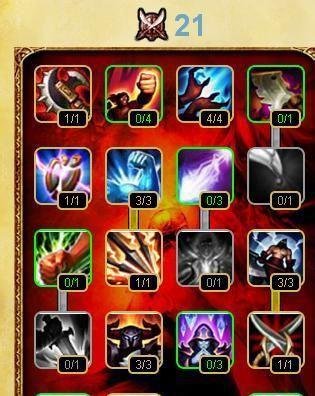 S4赵信天赋加点图