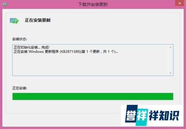 Win8 系列：[2]手动安装KB2871389