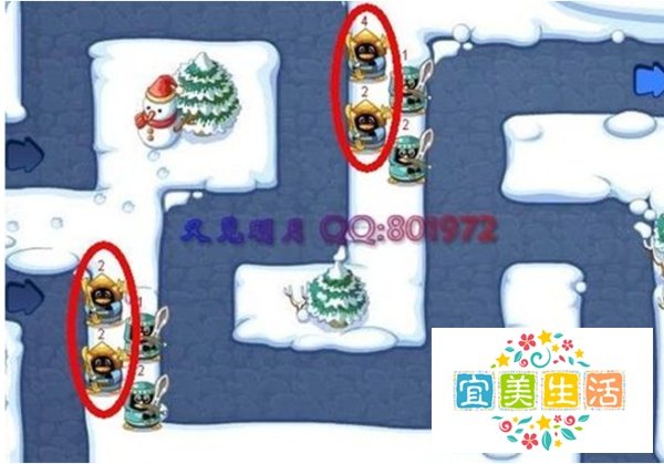 QQ宠物皇家守卫战第二关攻略