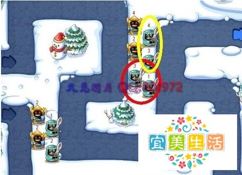 QQ宠物皇家守卫战第二关攻略