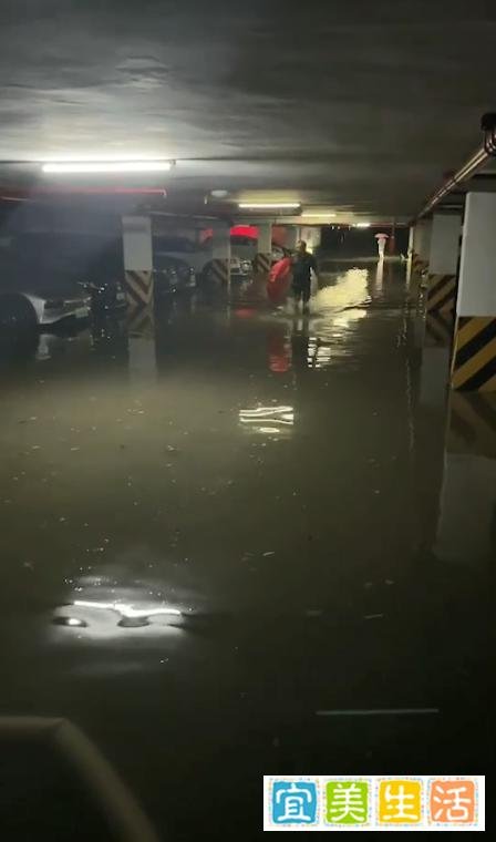 杭州暴雨:有车库被淹 这是咋情况？
