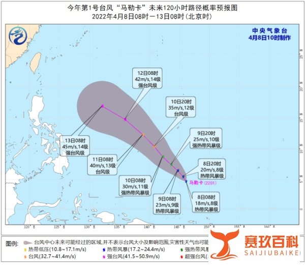 2022台风马勒卡现在是什么等级