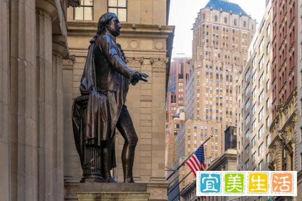 纽约有一条街---叫华尔街!