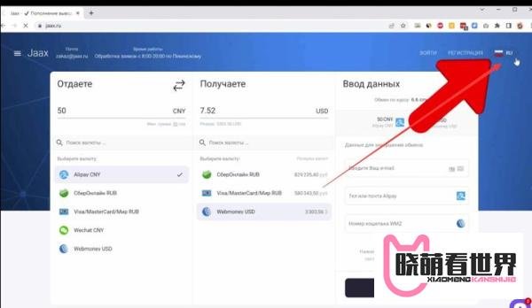 Webmoney新渠道:如何用JAAX兑换wmz?